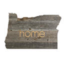 Oregon Rustic Farmhouse Reclaimed Wood Home State Wall Sign