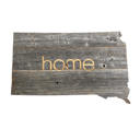 South Dakota Rustic Farmhouse Reclaimed Wood Home State Wall Sign