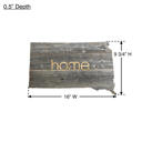 South Dakota Rustic Farmhouse Reclaimed Wood Home State Wall Sign