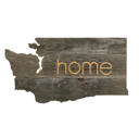 Washington Rustic Farmhouse Reclaimed Wood Home State Wall Sign