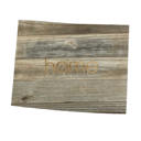 Wyoming Rustic Farmhouse Reclaimed Wood Home State Wall Sign