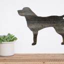 Labrador Retriever 12 inches Rustic Farmhouse Labrador Retriever Cutout Reclaimed Wood Silhouette