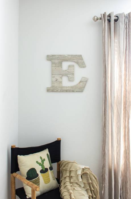 Rustic Farmhouse Large 16in Decorative Monogram Wood Letter