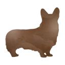 Pembroke Welsh Corgi 24 inches Rustic Farmhouse Welsh Corgi Cutout Reclaimed Wood Silhouette