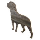 Rottweiler 18 inches Rustic Farmhouse Rottweiler Cutout Reclaimed Wood Silhouette