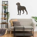 Rottweiler 24 inches Rustic Farmhouse Rottweiler Cutout Reclaimed Wood Silhouette