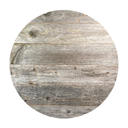 Weathered Gray 18 inches Rustic Farmhouse Reclaimed Solid Round Wood Sign for DIY projects