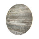 Weathered Gray 18 inches Rustic Farmhouse Reclaimed Solid Round Wood Sign for DIY projects