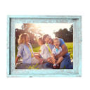 10 x 10 Frame Blue Rustic Farmhouse Signature Series Reclaimed Wood Picture Frame