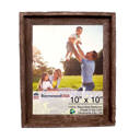 10 x 10 Frame Brown Rustic Farmhouse Signature Series Reclaimed Wood Picture Frame