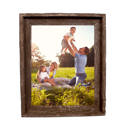 10 x 10 Frame Brown Rustic Farmhouse Signature Series Reclaimed Wood Picture Frame