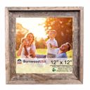 12 x 12 Frame Gray Rustic Farmhouse Signature Series Reclaimed Wood Picture Frame