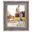 13 x 19 Frame Gray Rustic Farmhouse Signature Series Reclaimed Wood Picture Frame