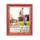 18 x 24 Frame Red Rustic Farmhouse Signature Series Reclaimed Wood Picture Frame