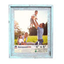 4 x 6 Frame Blue Rustic Farmhouse Signature Series Reclaimed Wood Picture Frame