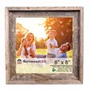 8 x 8 Frame Gray Rustic Farmhouse Signature Series Reclaimed Wood Picture Frame