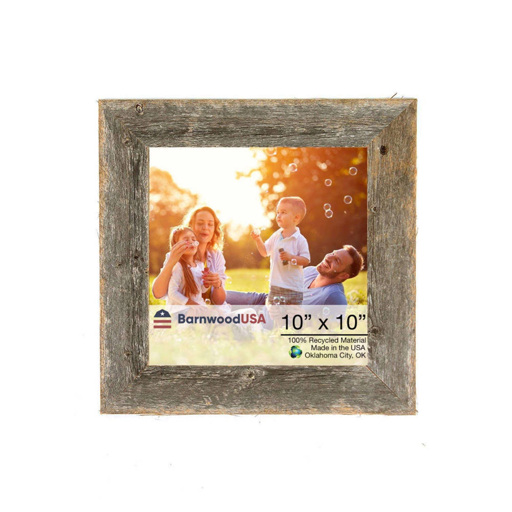 Rustic Farmhouse Reclaimed Wood Picture Frame