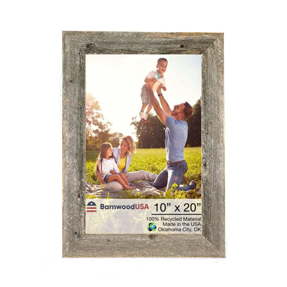 Rustic Farmhouse Reclaimed Wood Picture Frame