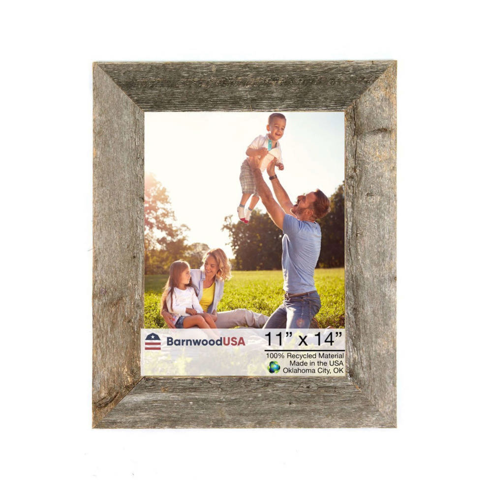 Rustic Farmhouse Reclaimed Wood Picture Frame