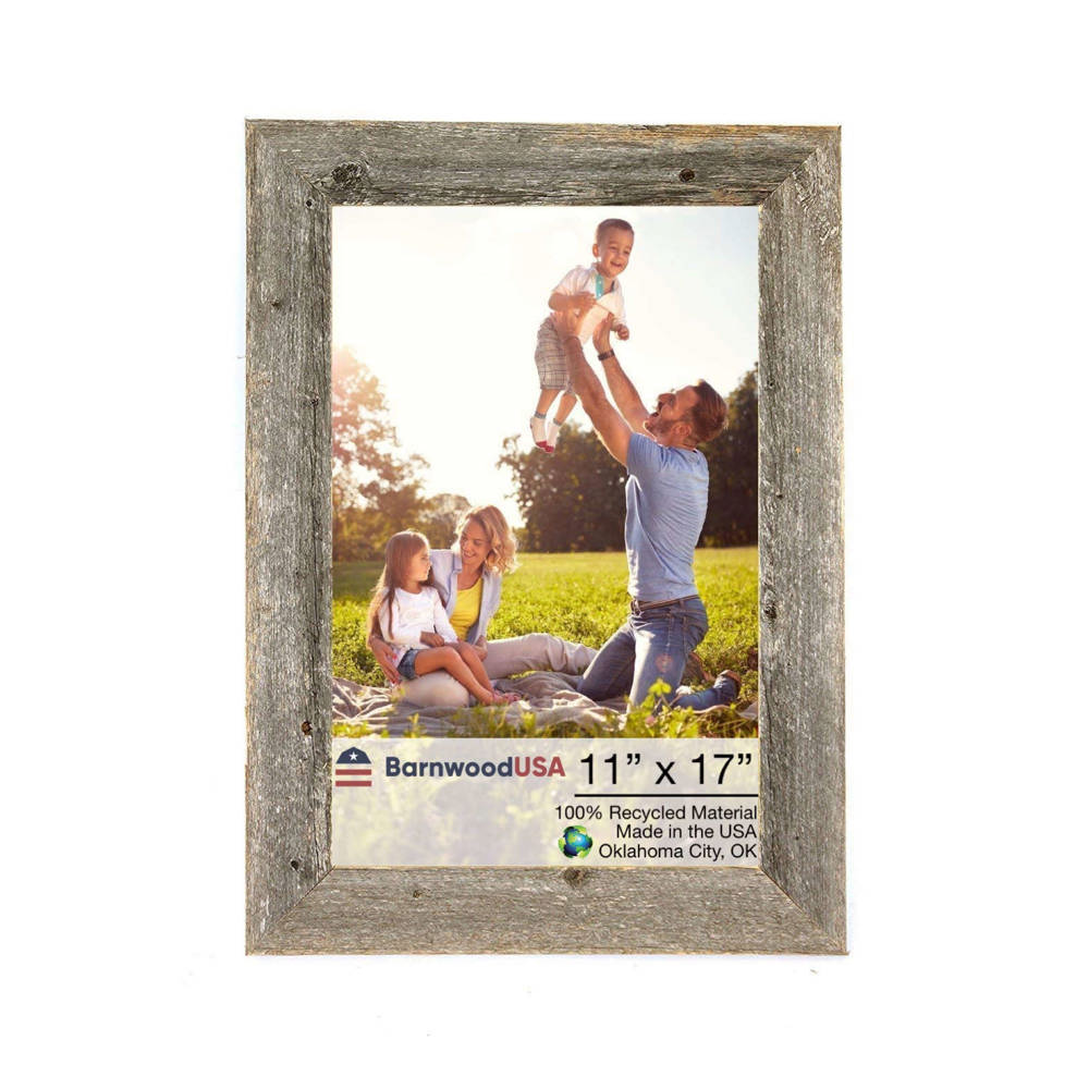 Rustic Farmhouse Reclaimed Wood Picture Frame