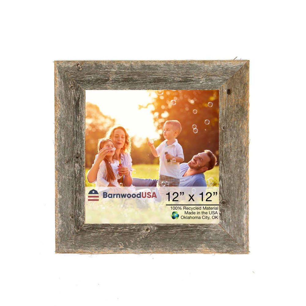 Rustic Farmhouse Reclaimed Wood Picture Frame