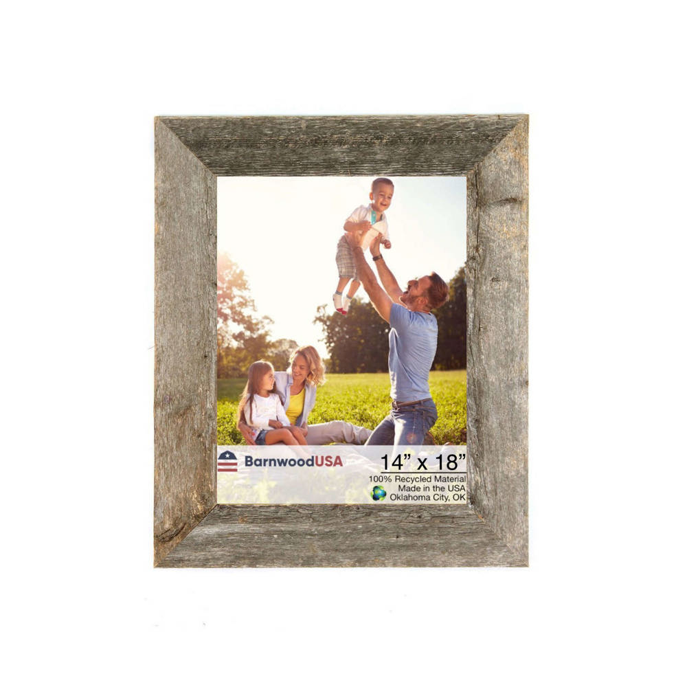 Rustic Farmhouse Reclaimed Wood Picture Frame