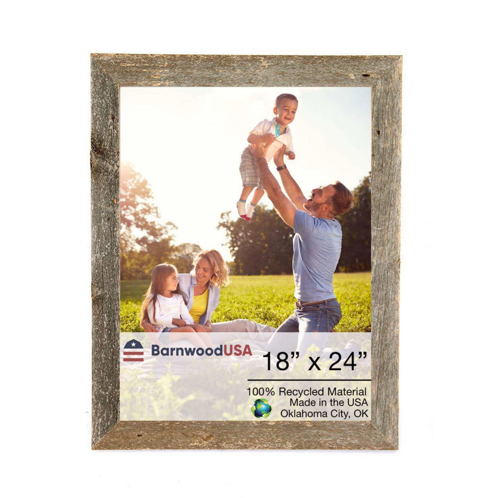 Rustic Farmhouse Reclaimed Wood Picture Frame