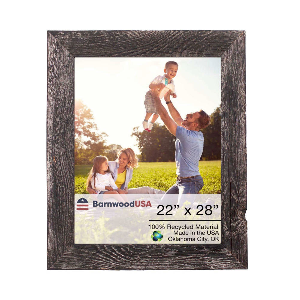 Rustic Farmhouse Reclaimed Wood Picture Frame