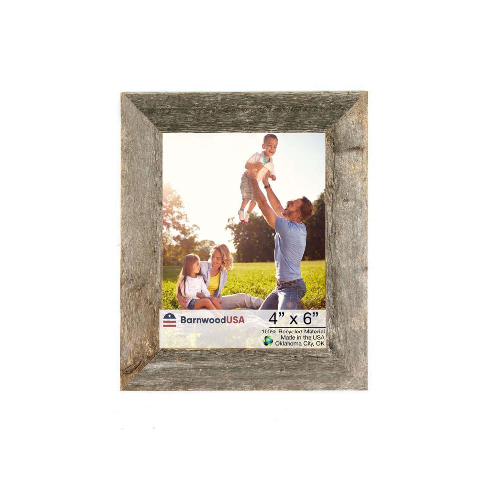 Rustic Farmhouse Reclaimed Wood Picture Frame