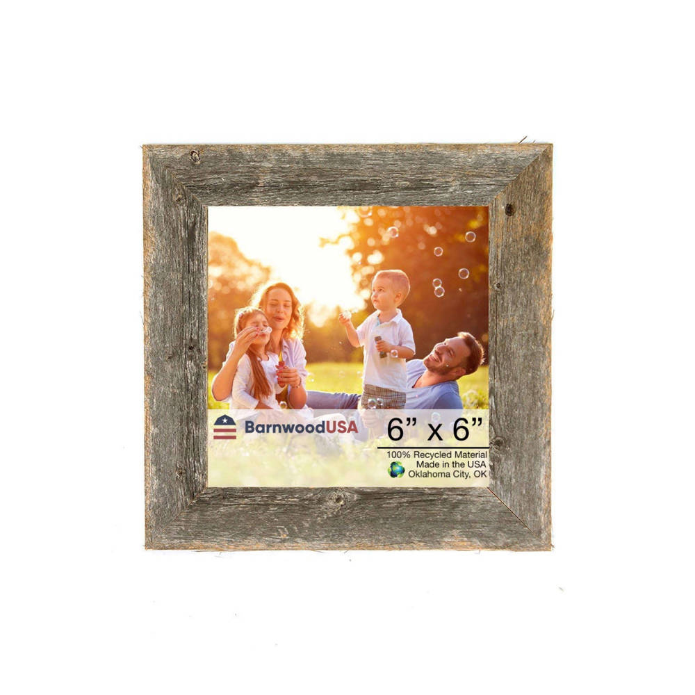 Rustic Farmhouse Reclaimed Wood Picture Frame