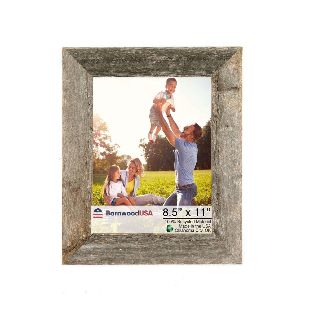 Rustic Farmhouse Reclaimed Wood Picture Frame