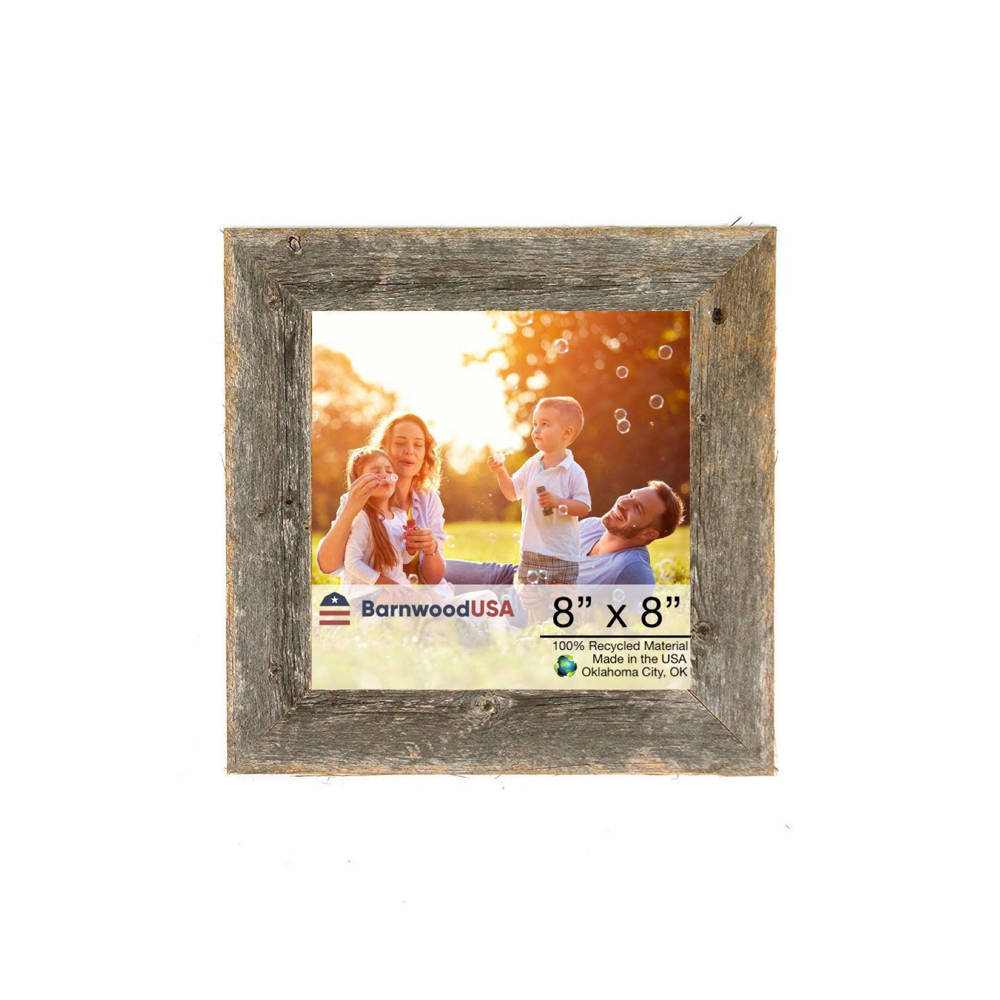 Rustic Farmhouse Reclaimed Wood Picture Frame