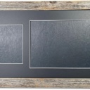 12 x 18 Frame Black Rustic Farmhouse 12 x 18 Graduation Diploma Frame with Mat, fitted for 5 x 7 Cap & Grown Photo and 8.5 x 11 Diploma Certificate Display