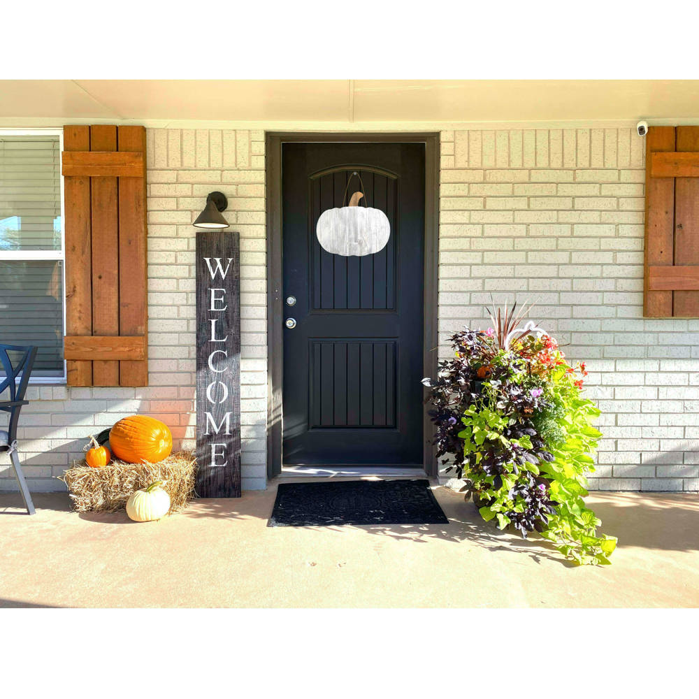 Rustic Farmhouse Fall Harvest Reclaimed Wood Pumpkin