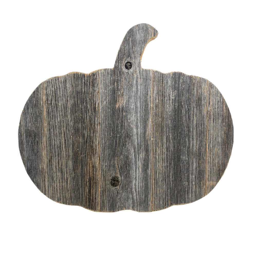 Rustic Farmhouse Fall Harvest Reclaimed Wood Pumpkin