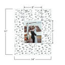 11 x 14 Mat White Signature Mat for Weddings, Graduations, Special Moments Picture Frame