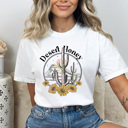 Medium White Desert Honey Comfort Colors Tee, Desert Sunflower Tee