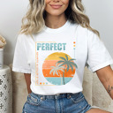 XXL White Life Is Better In Summer Comfort Colors Tee, Palm Tree Beach Shirt, Perfect Summer Tee