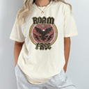 Small Ivory Rome Free Comfort Colors Tee, Retro Band Tee, Rock And Roll Shirt