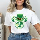  Theme Park Shamrock Comfort Colors Tee, Lucky Charm Mouse Shirt, Leprechaun Mouse Tee