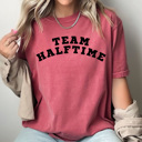  Super Bowl Sunday Comfort Colors Tee, Football Halftime Graphic Tee, Game Day Shirt 