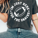  Here For The Halftime Show Comfort Colors Tee, Supper Bowl Football Graphic Tee, Game Day Shirt