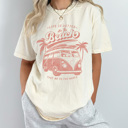  Life Is Better At The Beach Comfort Colors Tee, Summer Beach Vacation Shirt, Beach Waves Shirt