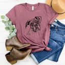  Boxer Dog Graphic Tee, I Love My Dog Shirt, Puppy Tee 