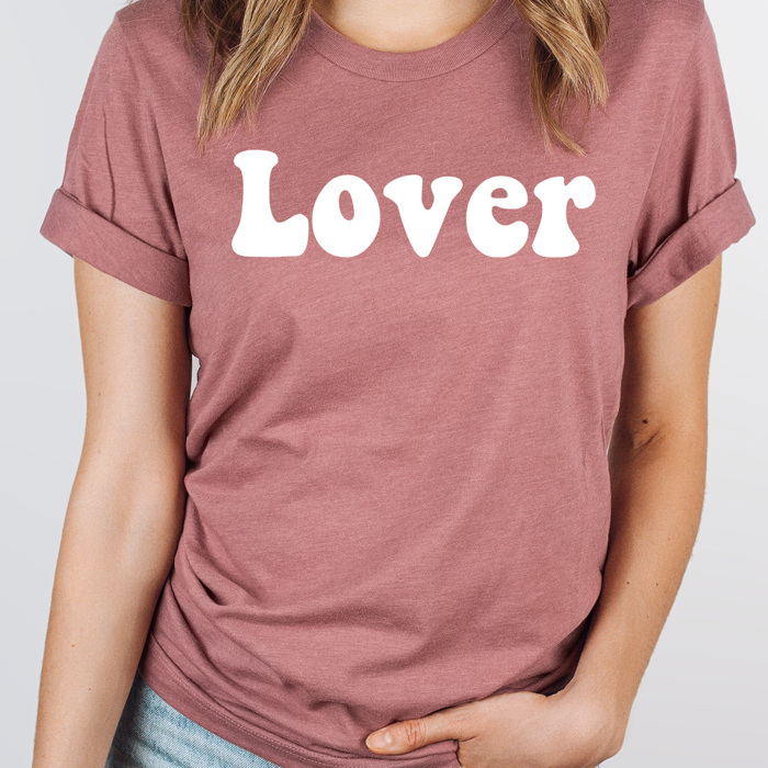 Lover Valentines Day Graphic Tee, Galentine’s, V-Day Love Shirt 