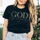  God Is Good Gospel Graphic Tee, Spring Easter Shirt 