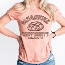  Sourdough University Graphic Tee, Bread Lovers Shirt, Breaducated Tee 