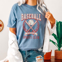  Baseball Sports Club Comfort Colors Tee, Go For The Strike Shirt, Baseball Game Day Tee