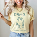 XXL Butter Dang Monday Already Comfort Colors Tee, Funny Sarcastic Graphic Tee, Monday Funny Frog Shirt 