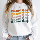  Game Day Stacked Fleece Sweatshirt, Football, Sports 